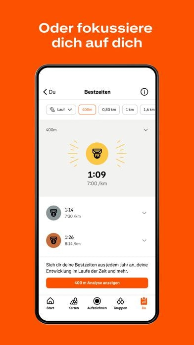 Strava: Laufen & Radfahren Smartphone-Screenshot10
