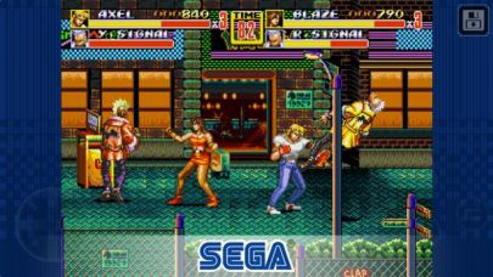 Streets of Rage 2 Classic Smartphone-Screenshot