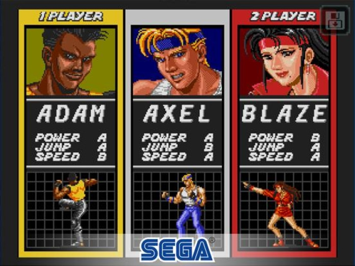 Streets of Rage Classic Tablet-Screenshot