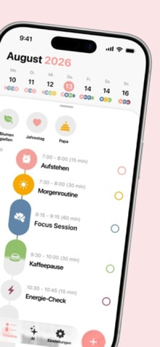 Structured - Tagesplaner& Todo Smartphone-Screenshot2
