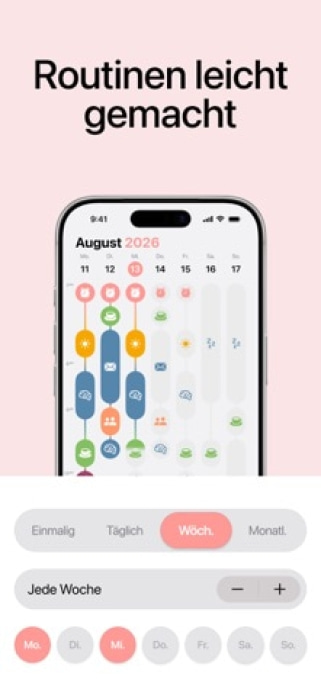 Structured - Tagesplaner& Todo Smartphone-Screenshot3