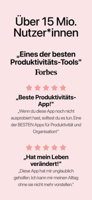 Structured - Tagesplaner& Todo Smartphone-Screenshot8