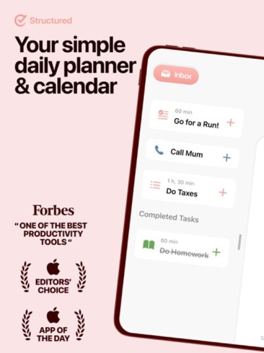 Structured - Tagesplaner& Todo Tablet-Screenshot