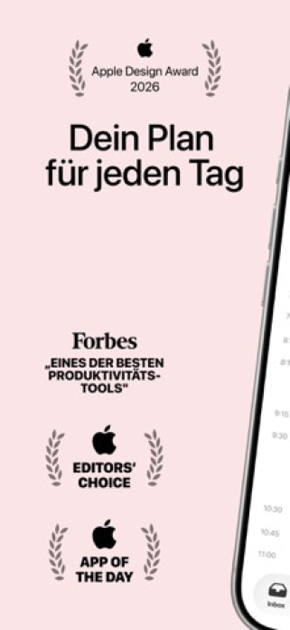 Structured - Tagesplaner& Todo Smartphone-Screenshot