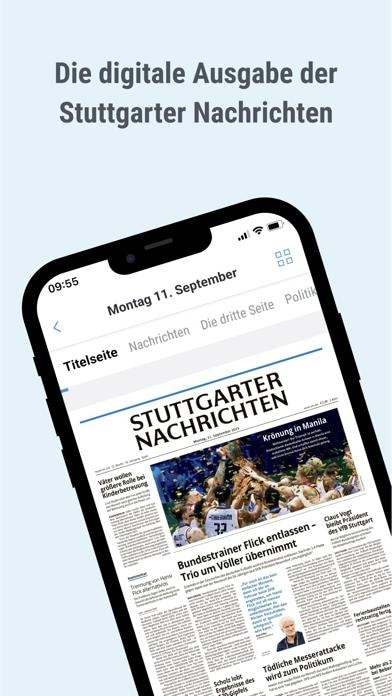 Stuttgarter Nachrichten Smartphone-Screenshot