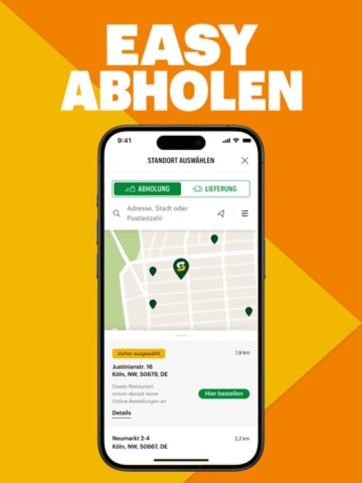 Subway Deutschland Tablet-Screenshot2