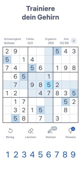 Sudoku.com - Zahlenspiel Smartphone-Screenshot3