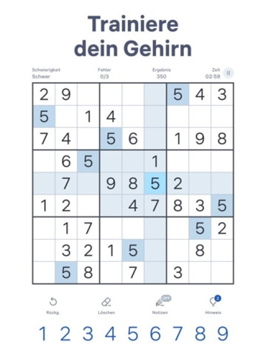 Sudoku.com - Zahlenspiel Tablet-Screenshot3