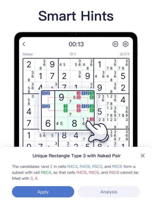 Sudoku Master! Tablet-Screenshot5