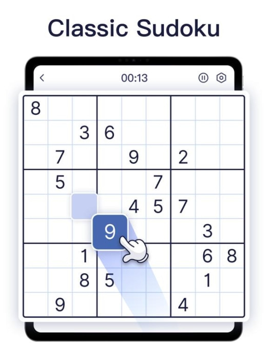 Sudoku Master! Tablet-Screenshot