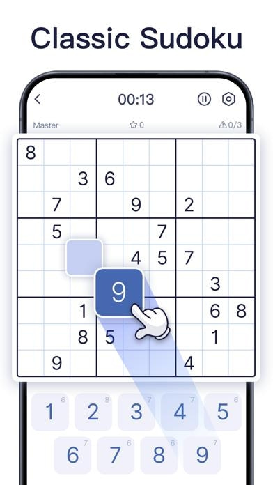 Sudoku Master! Smartphone-Screenshot