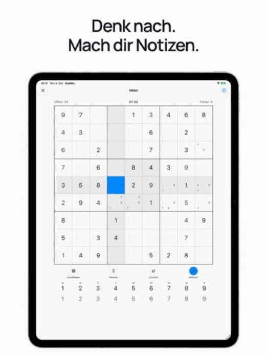 SudokuOS Tablet-Screenshot2