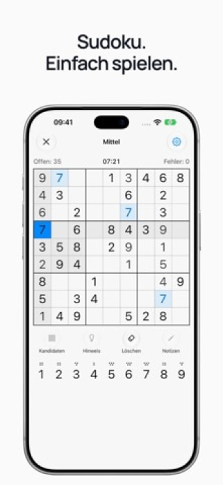 SudokuOS Smartphone-Screenshot
