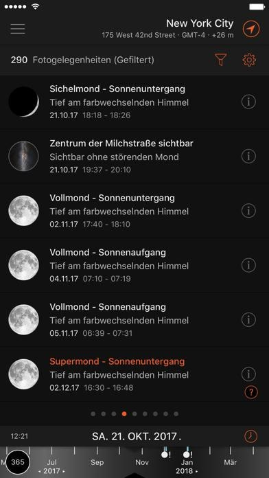 Sun Surveyor (Sonnenvermesser) Smartphone-Screenshot5