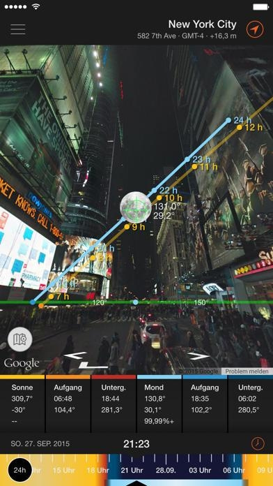 Sun Surveyor (Sonnenvermesser) Smartphone-Screenshot6