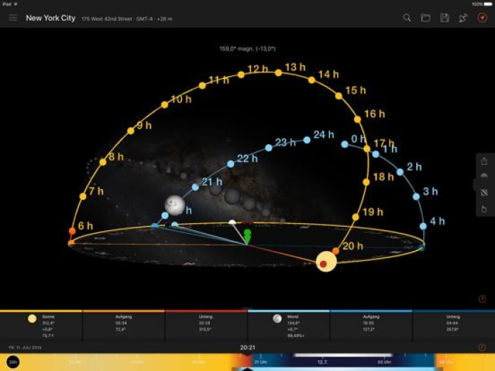 Sun Surveyor (Sonnenvermesser) Tablet-Screenshot3