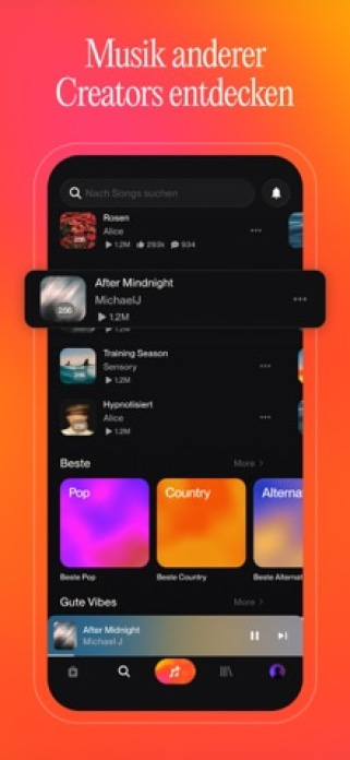 Suno - Musik Machen mit KI Smartphone-Screenshot3