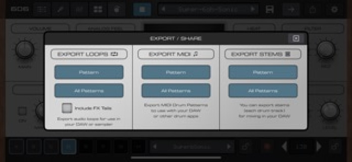 Super 606 Drums - Drum Machine Smartphone-Screenshot8