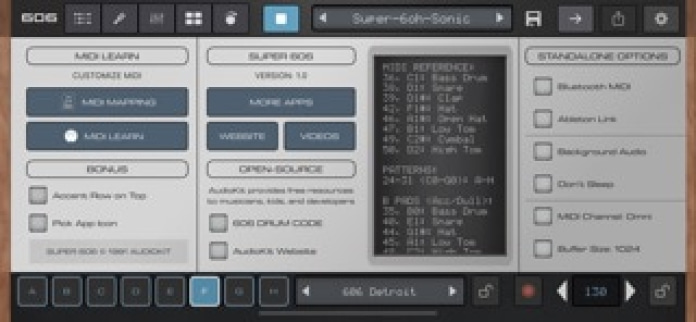 Super 606 Drums - Drum Machine Smartphone-Screenshot9