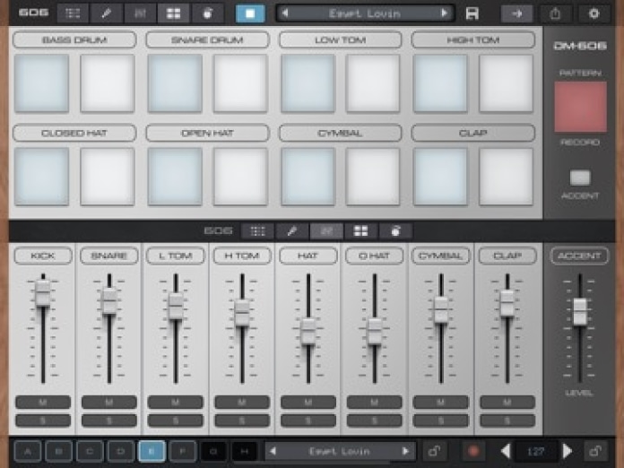 Super 606 Drums - Drum Machine Tablet-Screenshot2