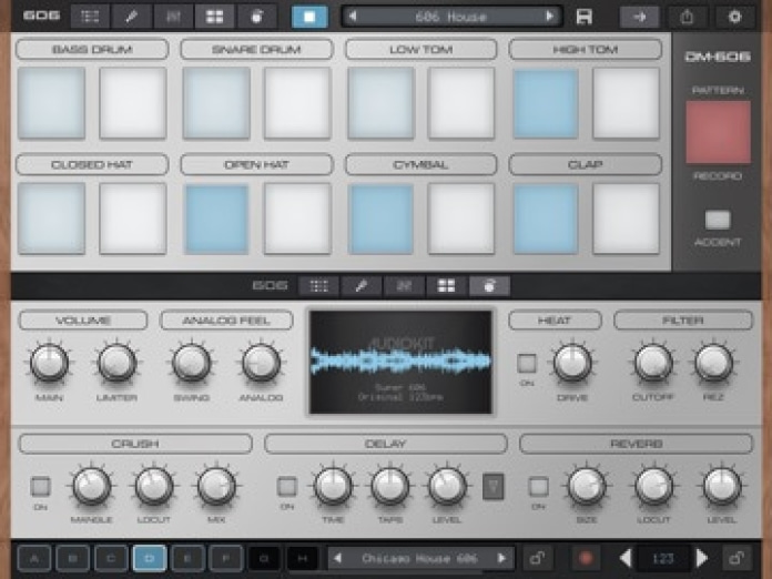 Super 606 Drums - Drum Machine Tablet-Screenshot4