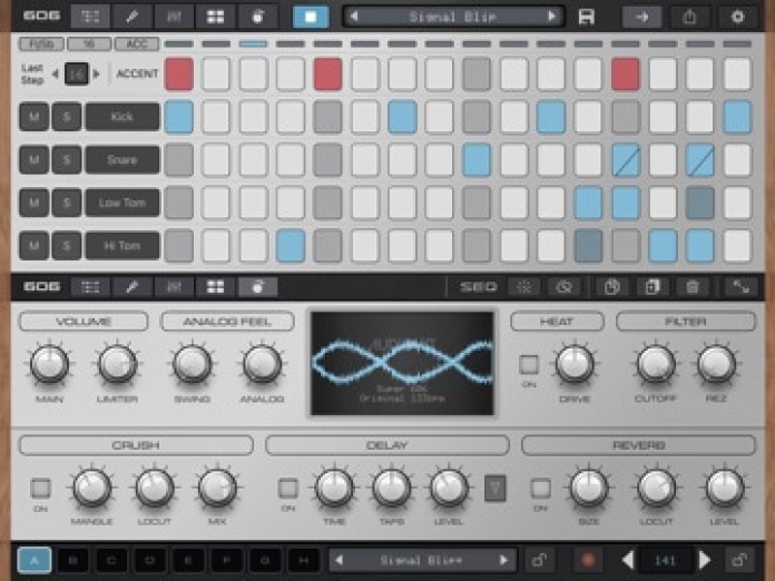 Super 606 Drums - Drum Machine Tablet-Screenshot7