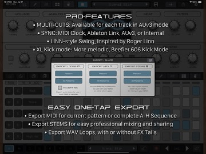Super 606 Drums - Drum Machine Tablet-Screenshot8
