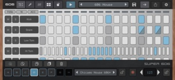 Super 606 Drums - Drum Machine Smartphone-Screenshot