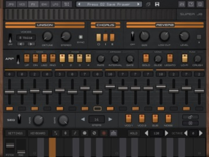 Super J8 Synth + AUv3 Tablet-Screenshot7