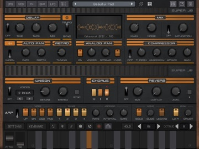 Super J8 Synth + AUv3 Tablet-Screenshot9
