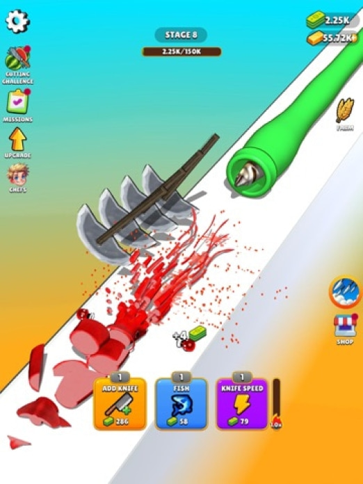 Super Slicer: Idle Game Tablet-Screenshot6