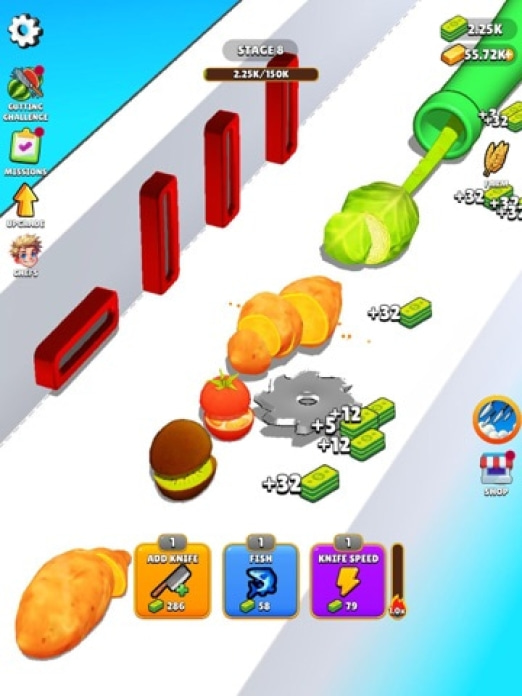 Super Slicer: Idle Game Tablet-Screenshot7