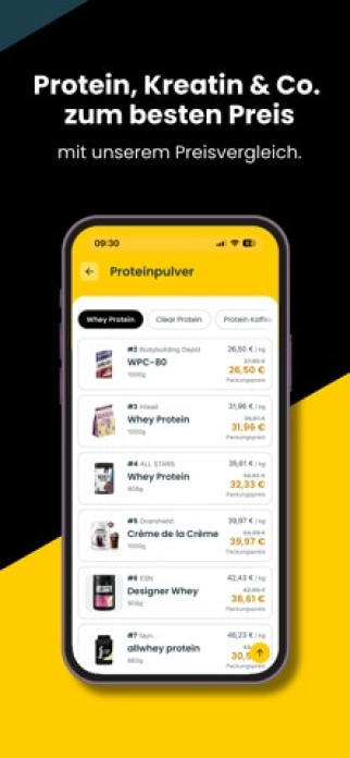 Supplemania Smartphone-Screenshot
