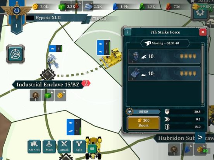 Supremacy: Warhammer 40,000 Tablet-Screenshot