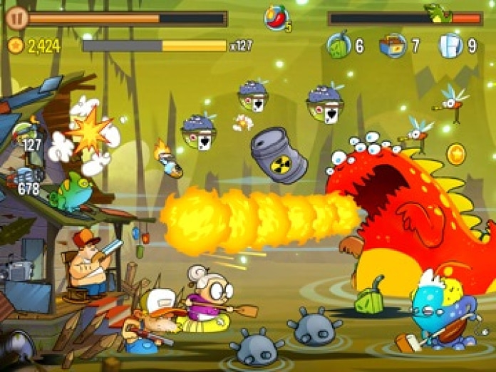 Swamp Attack Tablet-Screenshot5
