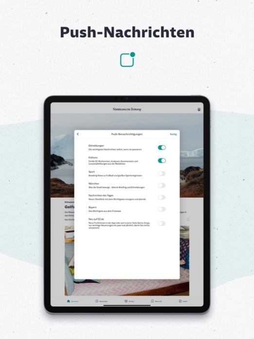 SZ Nachrichten Tablet-Screenshot4