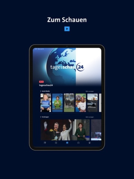 tagesschau - Nachrichten Tablet-Screenshot6