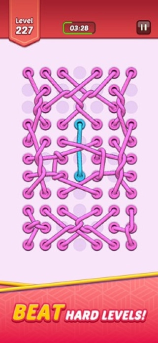 Tangled Rope: Solve Puzzles! Smartphone-Screenshot4