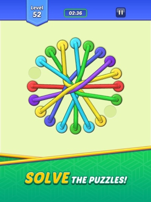 Tangled Rope: Solve Puzzles! Tablet-Screenshot3