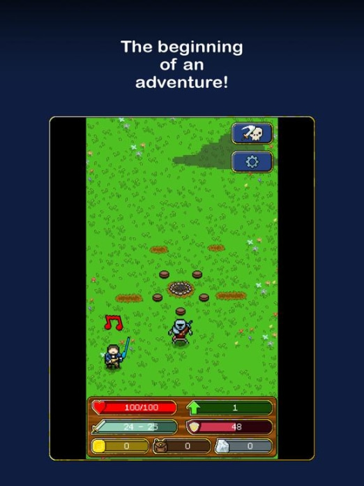 Tap Knight - Idle Adventure Tablet-Screenshot2