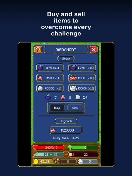 Tap Knight - Idle Adventure Tablet-Screenshot4