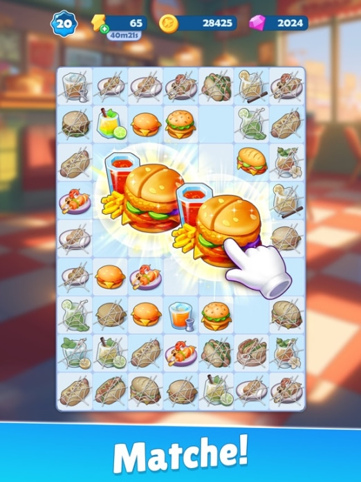 Tasty Travels: Merge Game Tablet-Screenshot2