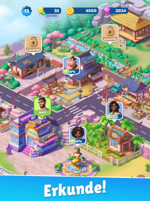 Tasty Travels: Merge Game Tablet-Screenshot4