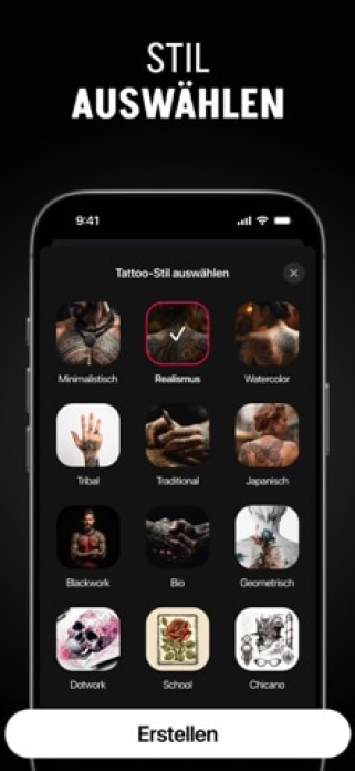 Tattoo AI – Tattoo-Designs Smartphone-Screenshot7