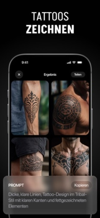 Tattoo AI &ndash; Tattoo-Designs Smartphone-Screenshot8