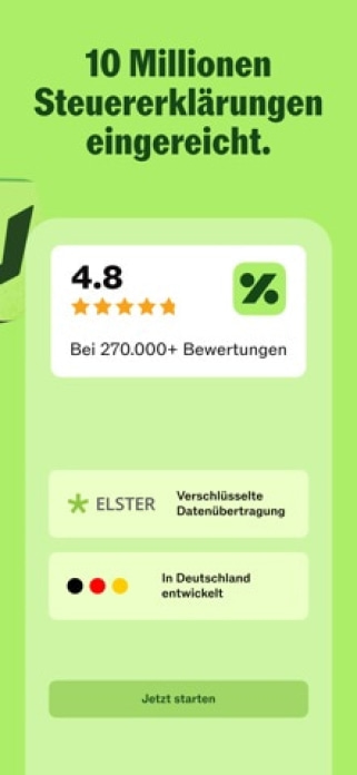 Taxfix: Online Steuererkl&auml;rung Smartphone-Screenshot10