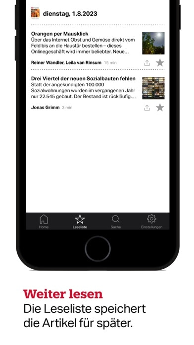 taz, die tageszeitung Smartphone-Screenshot7