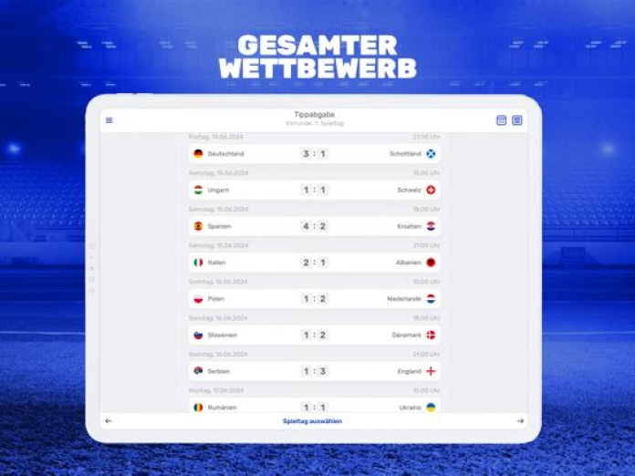 Teamtip - WM 2026 Tippspiel Tablet-Screenshot3