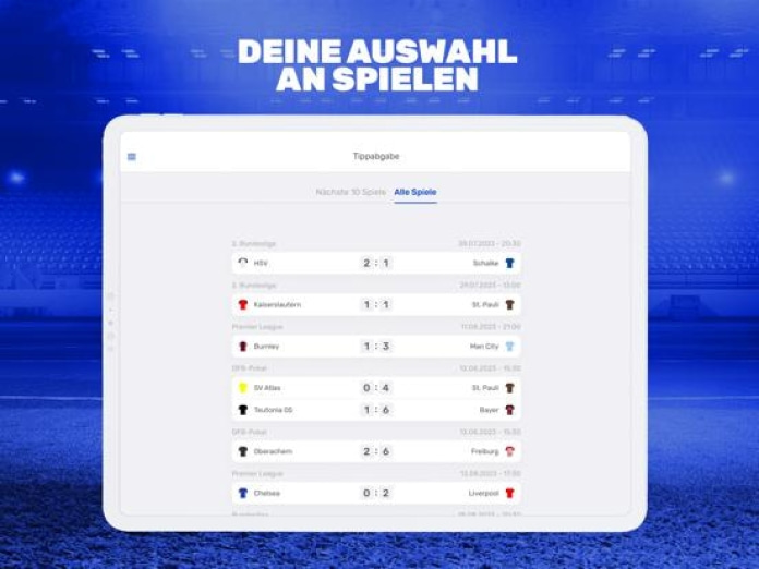 Teamtip - WM 2026 Tippspiel Tablet-Screenshot4