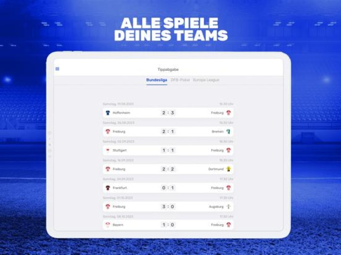 Teamtip - WM 2026 Tippspiel Tablet-Screenshot5